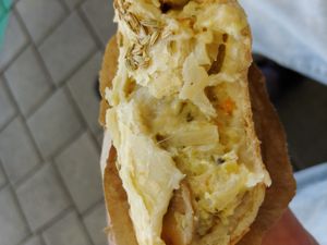 Tofu Curry Pie at Tart Bakery - St Kevins Arcade in Auckland