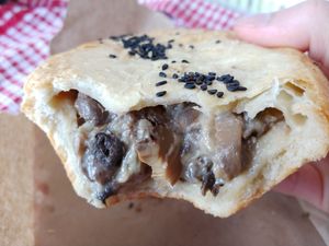 Mushroom Pie at Tart Bakery - St Kevins Arcade in Auckland