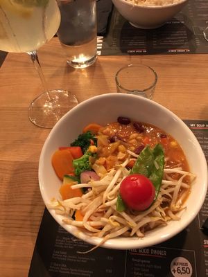 Peanut stew at my indigo - Museumstraße in Innsbruck