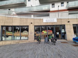 Front, is at the back of train station at Coop Content in Leuven