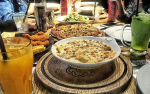 Awesome lunch at Balcony Cafe & Bakery in Rahat