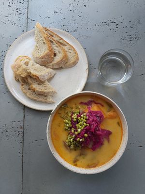 Thai soup at Daily Pot in Bergen