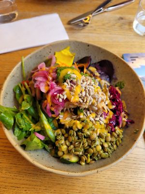 Vegan bowl 29/05/24 at Daily Pot in Bergen