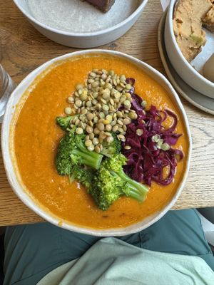 “Red Pot” vegan curry  at Daily Pot in Bergen
