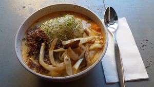 Thai bowl at Daily Pot in Bergen