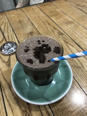 Oreo milkshake at Watson's Eatery in Dunedin