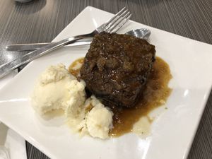 Sticky date pudding  at Watson's Eatery in Dunedin
