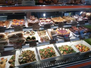 Cabinet food, ALL vegan!!   at Watson's Eatery in Dunedin