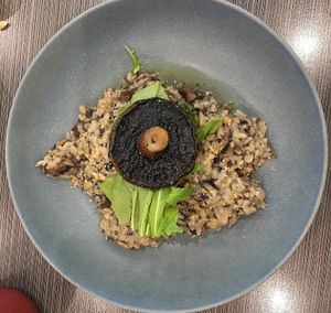 Mushroom Risotto at Watson's Eatery in Dunedin