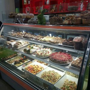 Cabinet food at Watson's Eatery in Dunedin