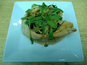 Savoury scone pinwheel for $5 at Watson's Eatery in Dunedin