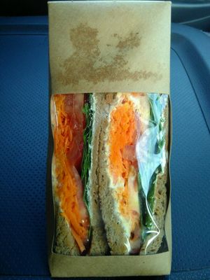 Club sandwich for $7 at Watson's Eatery in Dunedin