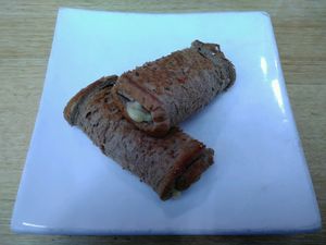 'Cheese' rolls w/ onion & mustard for $4.50 at Watson's Eatery in Dunedin