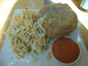 Roast vege pie at Watson's Eatery in Dunedin