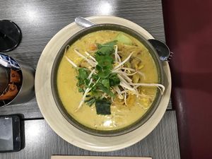 Malaysian Laksa at Watson's Eatery in Dunedin