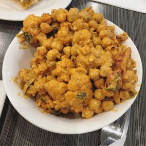 Chickpea curry salad at Watson's Eatery in Dunedin