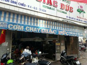 Outside at Giac Duc in Ho Chi Minh City