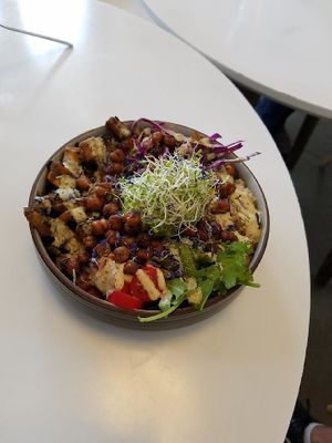 Buddha bowl at Lavande Patisserie in Rockville