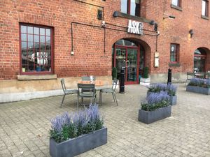 Outside  at ASK Italian in Hull