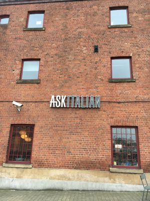 Outside  at ASK Italian in Hull