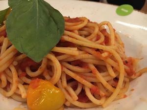 Spaghetti pomodoro   at Zizzi in Hull