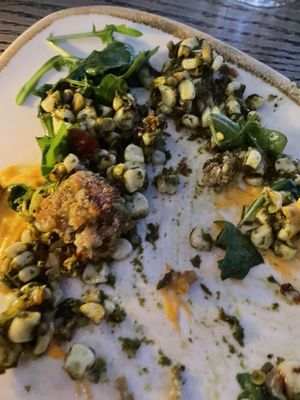 Crab cakes at Oliver's in Santa Barbara