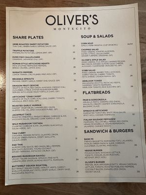   at Oliver's in Santa Barbara