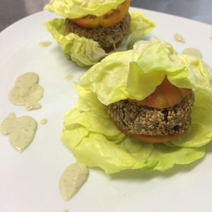 Burger veg at Primo Ristorante  in Spotorno