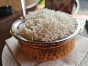 Rice pualuo at Diwali Mahal in Belgrade