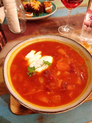 Borschtsch at Weingut Trautwein - Restaurant & Hotel in Flonheim