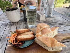 Cashew Feta   at Weingut Trautwein - Restaurant & Hotel in Flonheim