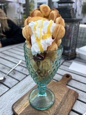 Bubble waffle 🧇   at Weingut Trautwein - Restaurant & Hotel in Flonheim