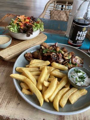 Soja-Pilz-Gyros 🫠♥️  at Weingut Trautwein - Restaurant & Hotel in Flonheim