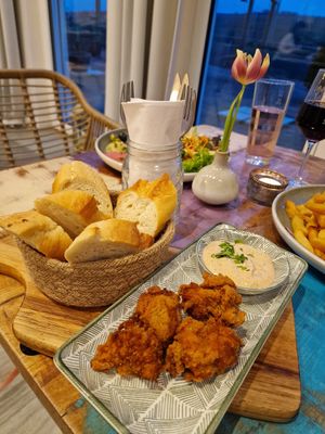 Cauliflower Wings at Weingut Trautwein - Restaurant & Hotel in Flonheim