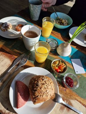 Tolles Frühstück at Weingut Trautwein - Restaurant & Hotel in Flonheim