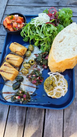Assorted starters at Weingut Trautwein - Restaurant & Hotel in Flonheim