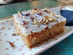 Karotten-Kuchen at Weingut Trautwein - Restaurant & Hotel in Flonheim