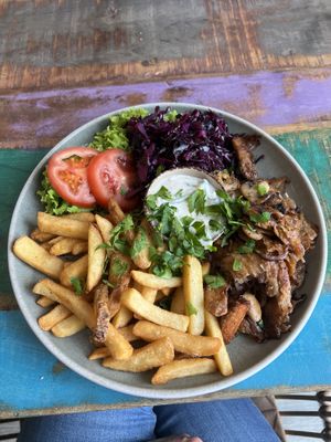 Gyros 🥙   at Weingut Trautwein - Restaurant & Hotel in Flonheim