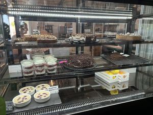 Cake selection   at Weingut Trautwein - Restaurant & Hotel in Flonheim