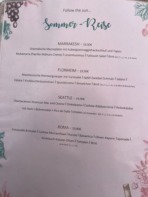 Sommer Menü   at Weingut Trautwein - Restaurant & Hotel in Flonheim