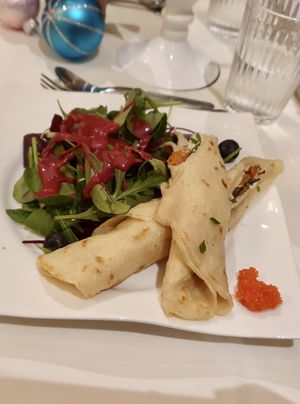 Vegan Christmas Dinner - 1st Course at Weingut Trautwein - Restaurant & Hotel in Flonheim