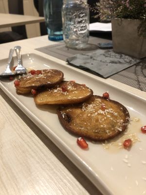 Apfelpfannkuchen at Weingut Trautwein - Restaurant & Hotel in Flonheim