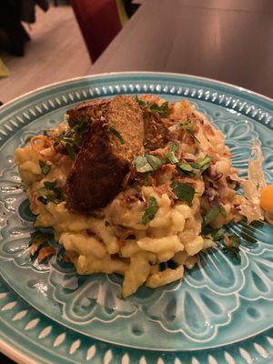 Spätzle at Weingut Trautwein - Restaurant & Hotel in Flonheim