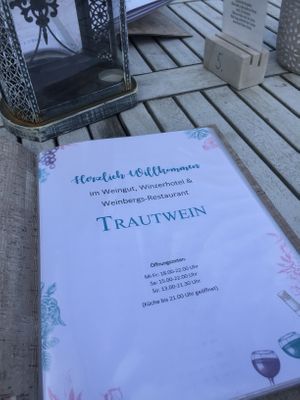 Menu  at Weingut Trautwein - Restaurant & Hotel in Flonheim