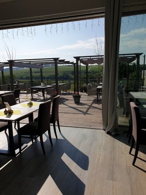 Terrasse at Weingut Trautwein - Restaurant & Hotel in Flonheim