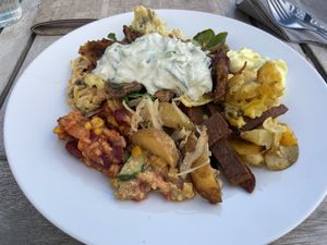 Buffet  at Weingut Trautwein - Restaurant & Hotel in Flonheim