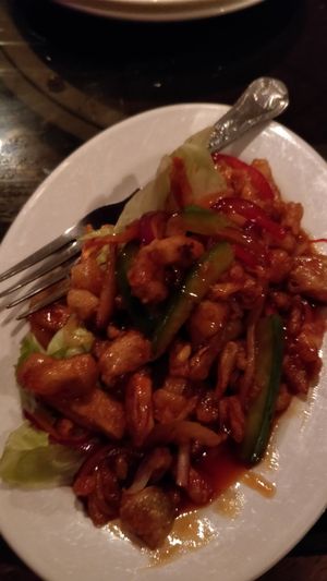 kung po vegetables at Oriental Aroma in Royal Wootton Bassett