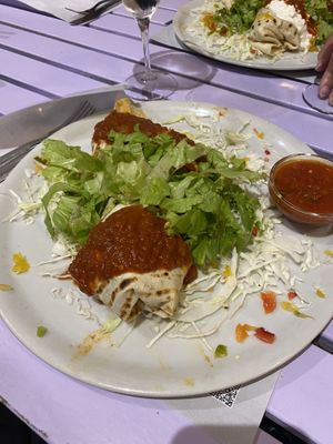 Vegan burrito   at Mex Cantina Bona Fide in Dubrovnik