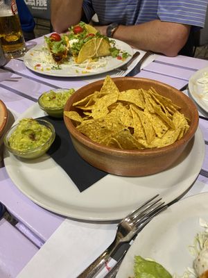 Nachos and guac   at Mex Cantina Bona Fide in Dubrovnik