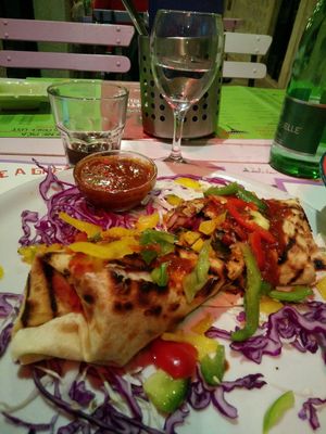 Burrito :)  at Mex Cantina Bona Fide in Dubrovnik